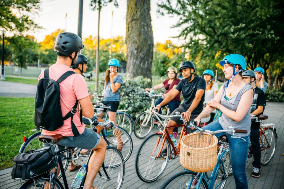 Organize a private montreal bike tour
