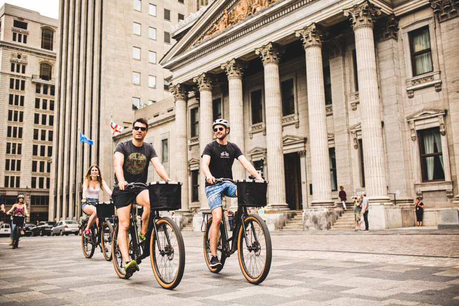 Downtown & Old Montreal Bike Tour